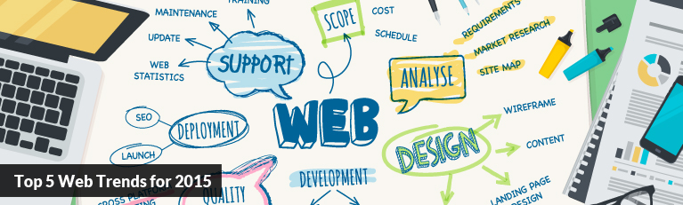 Top 5 Web Trends for 2015
