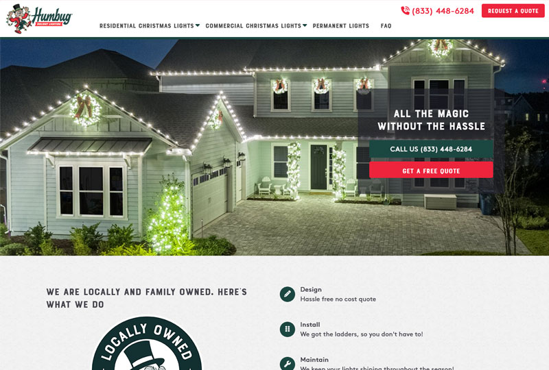 Humbug Holiday Lighting