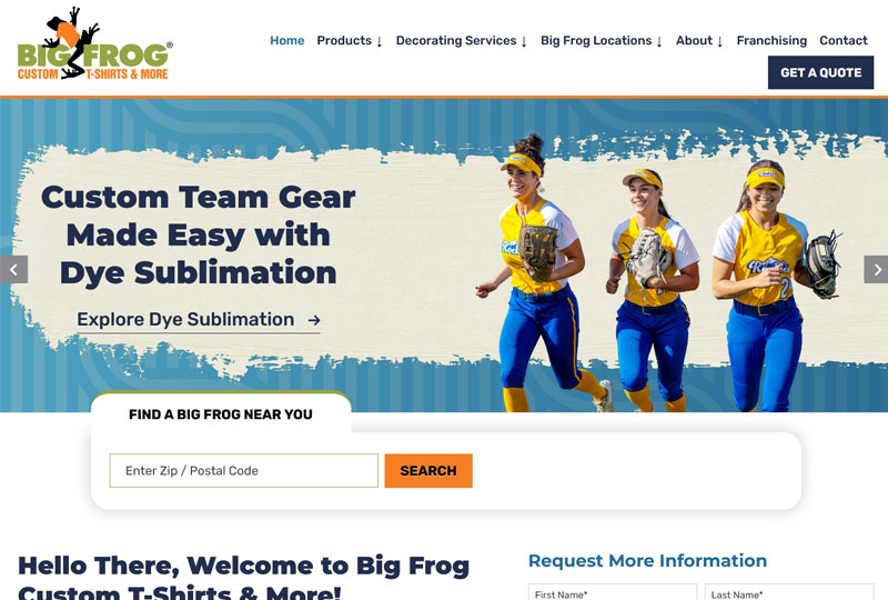 Big Frog Custom T-Shirts & More